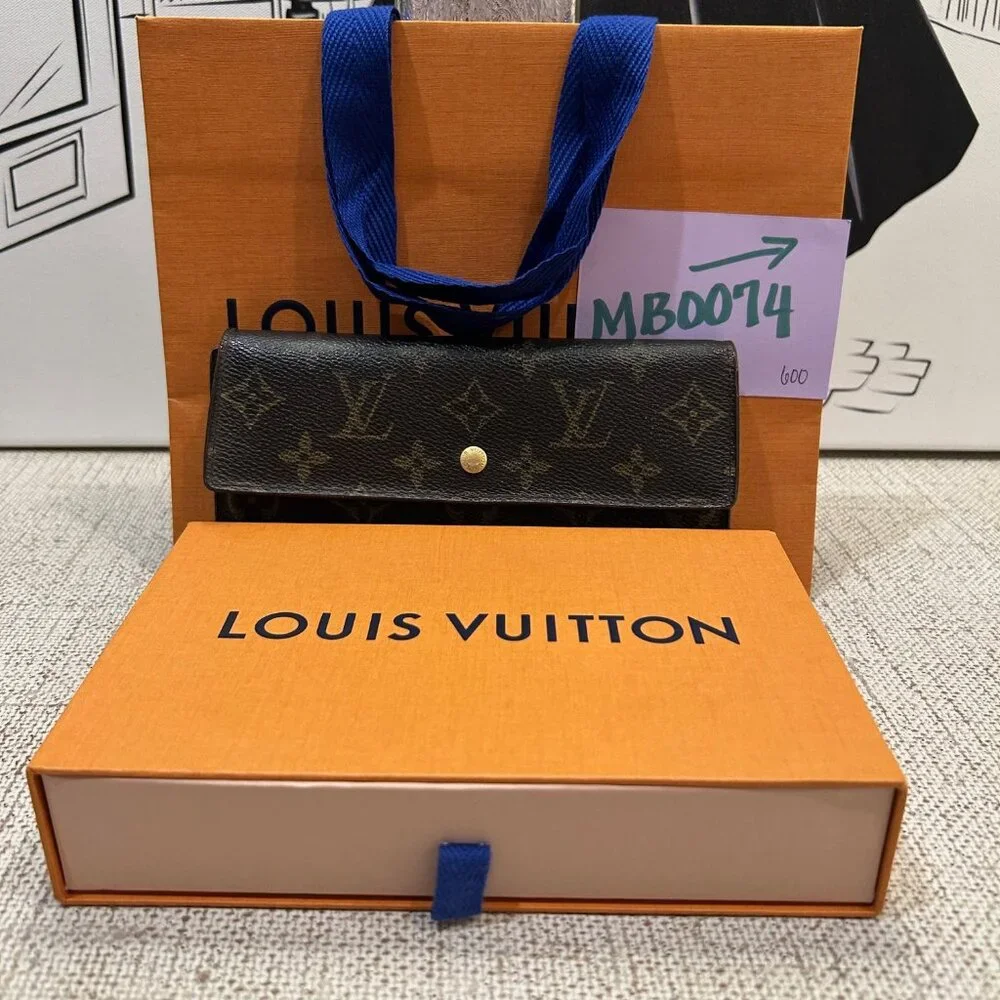Louis Vuitton Brown Monogram Wallet - Picture 2 of 15